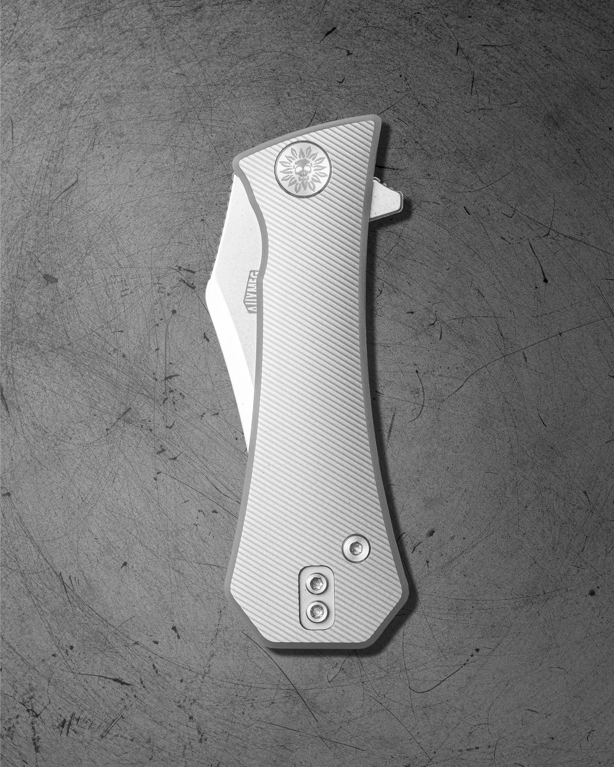 Coffin Bowie - M390 + Titanium - Deadhead