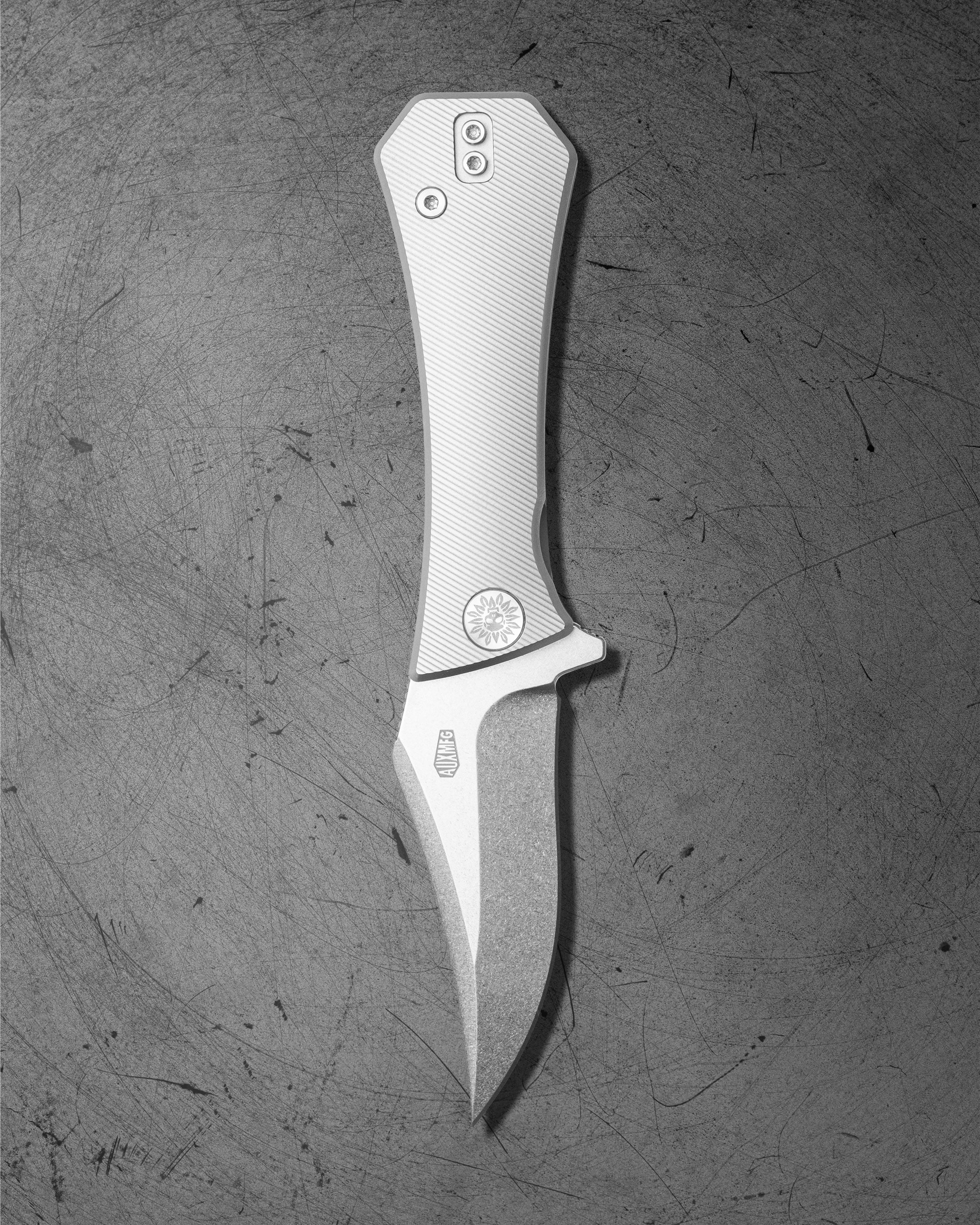 Coffin Bowie - M390 + Titanium - Deadhead