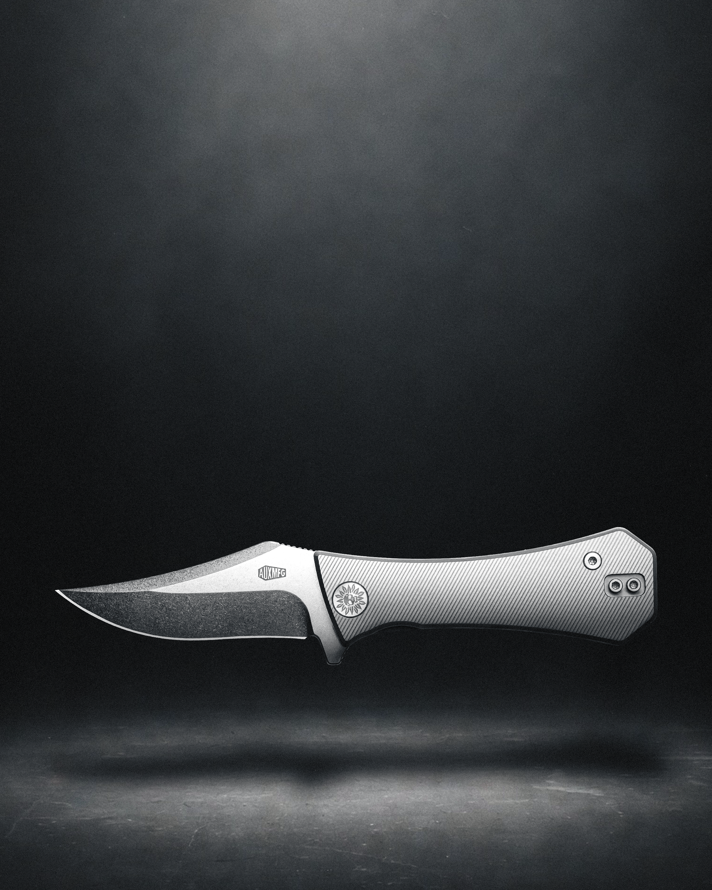 Coffin Bowie - M390 + Titanium - Deadhead