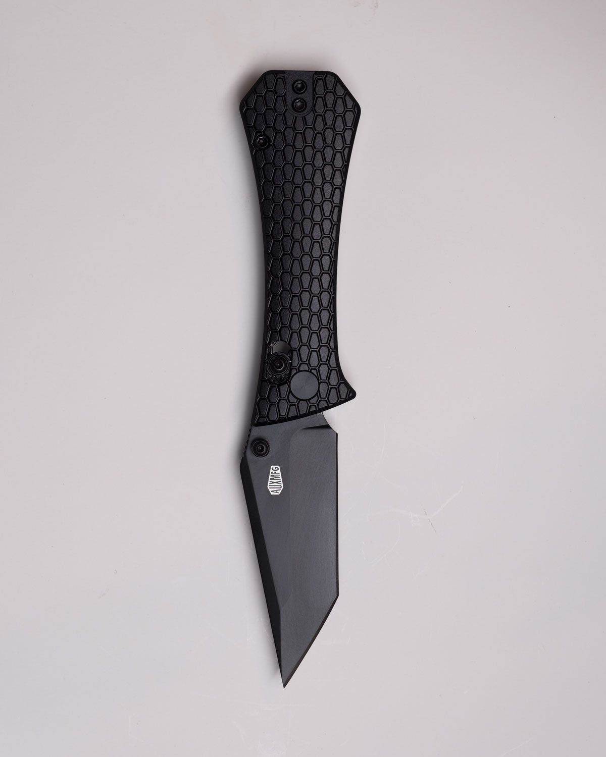 AUXMFG Coffin Crossbar 2.7" EDC Folding Knife