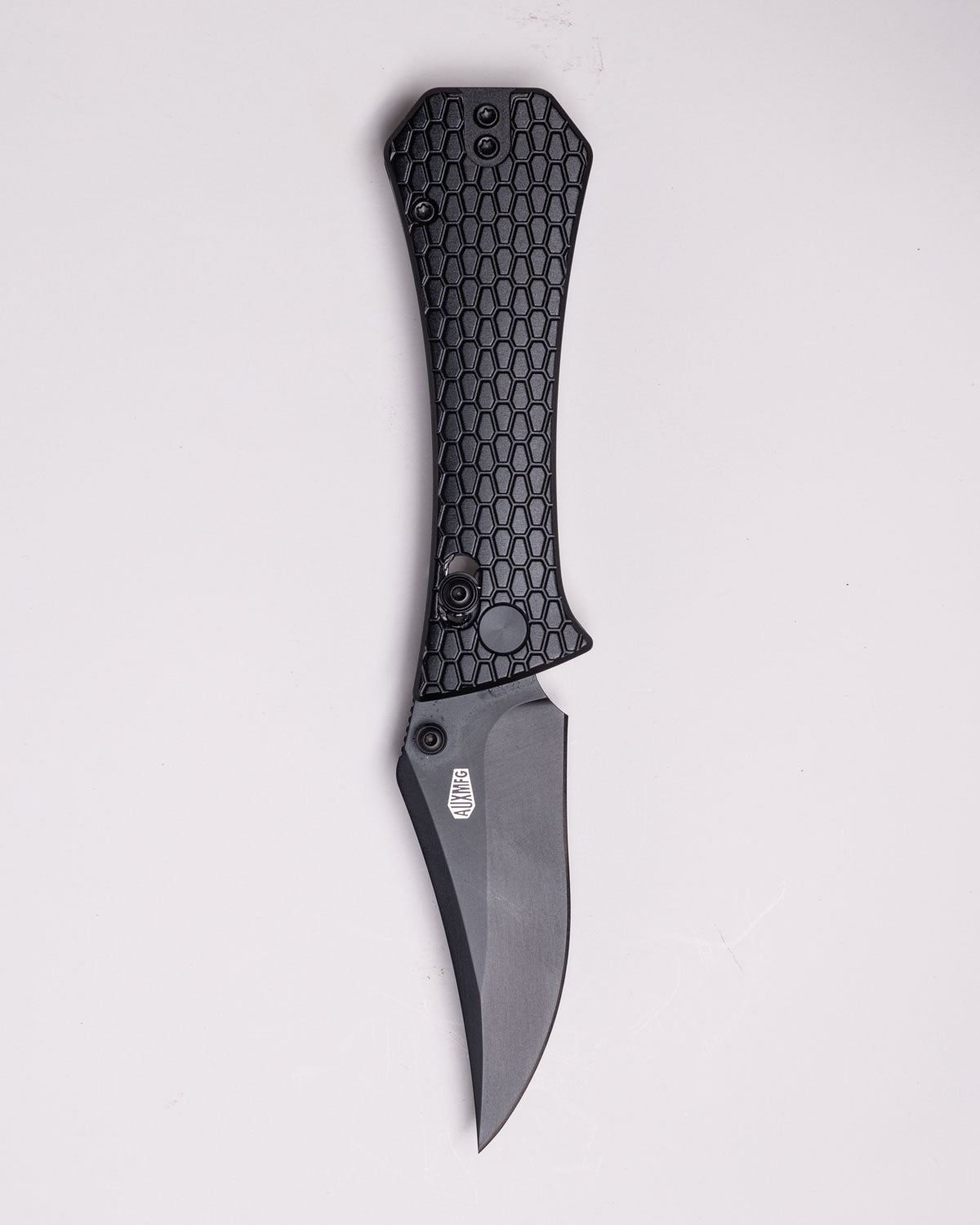 AUXMFG Coffin Crossbar 2.7" EDC Folding Knife