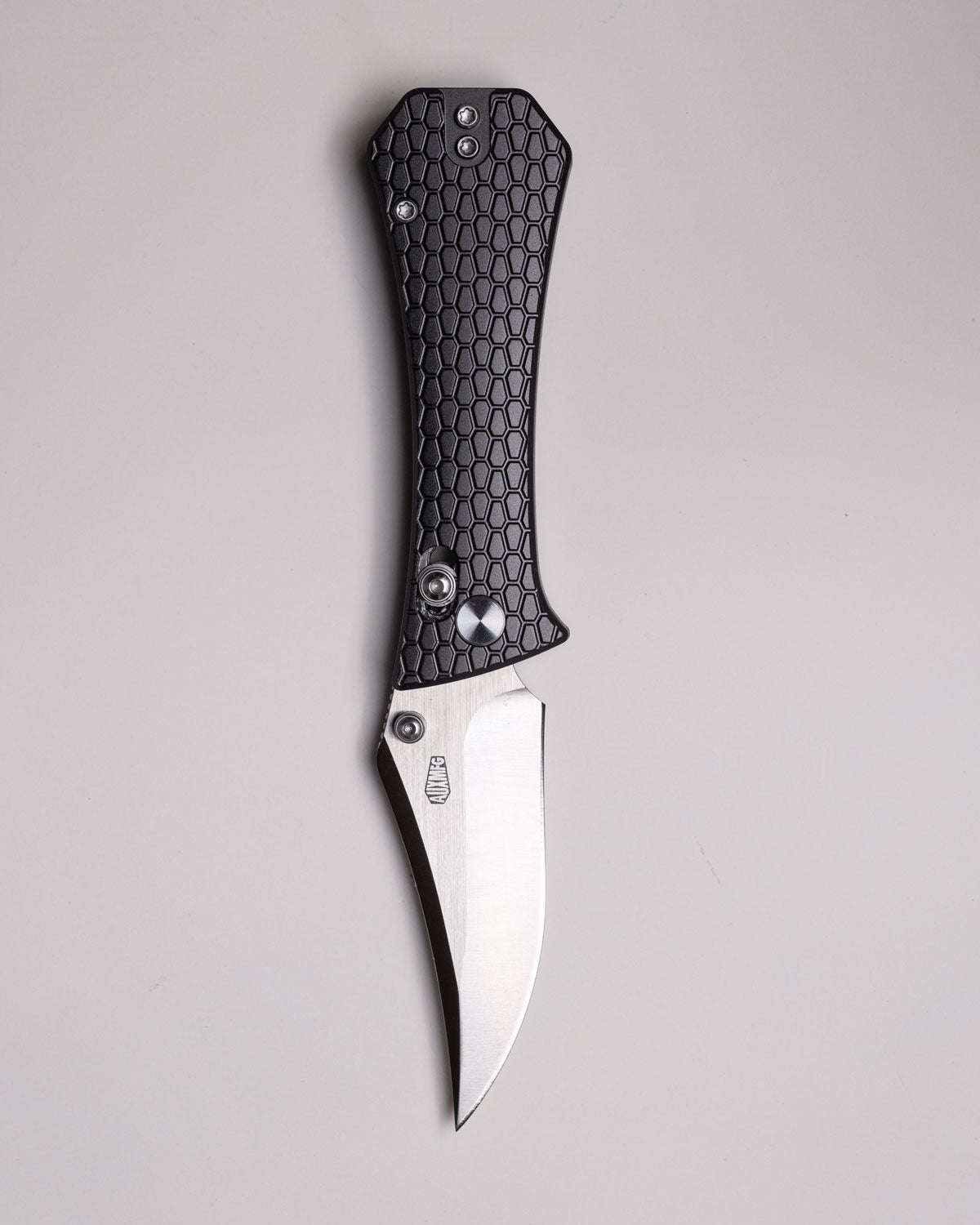 AUXMFG Coffin Crossbar 2.7" EDC Folding Knife