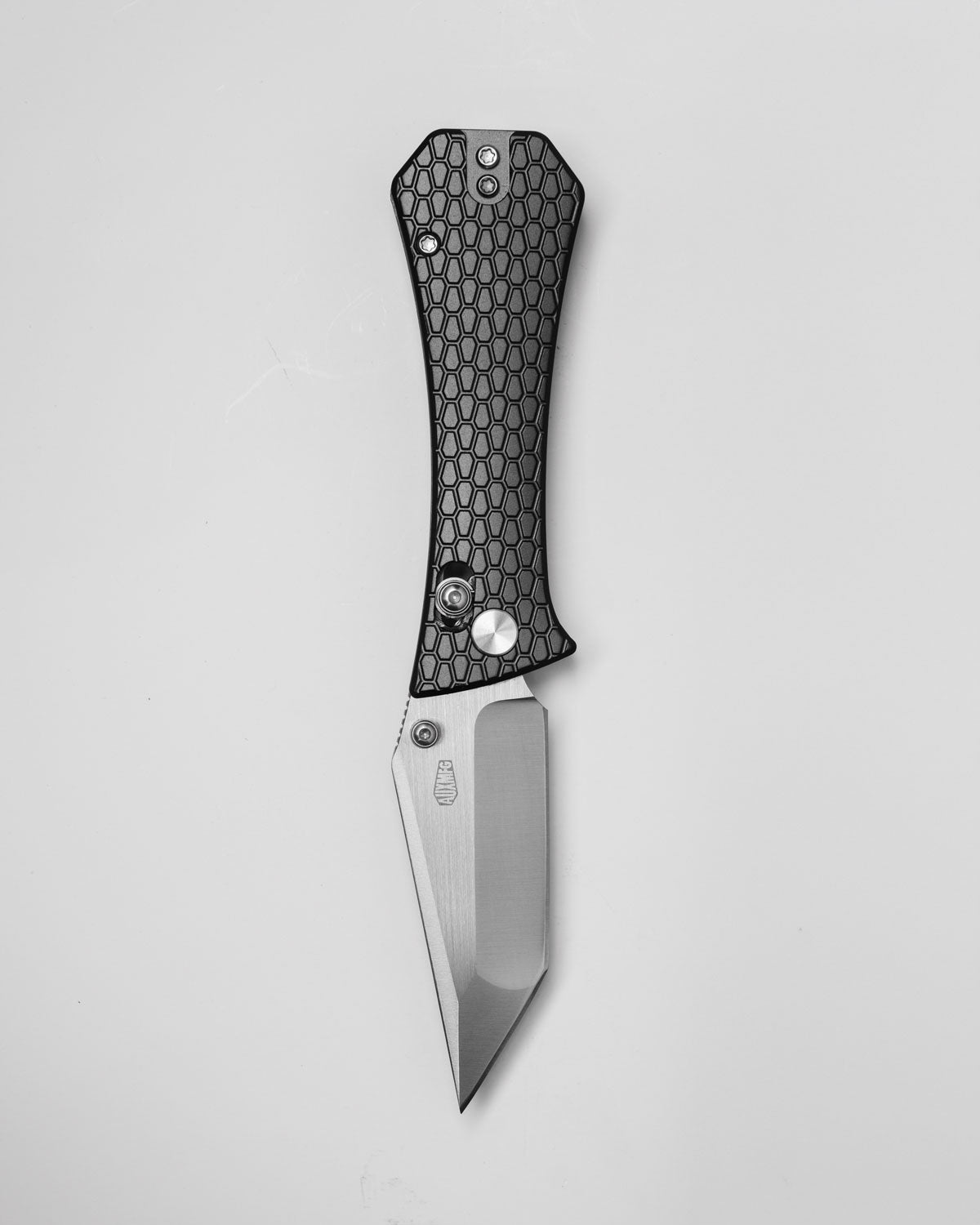 AUXMFG Coffin Crossbar 2.7" EDC Folding Knife