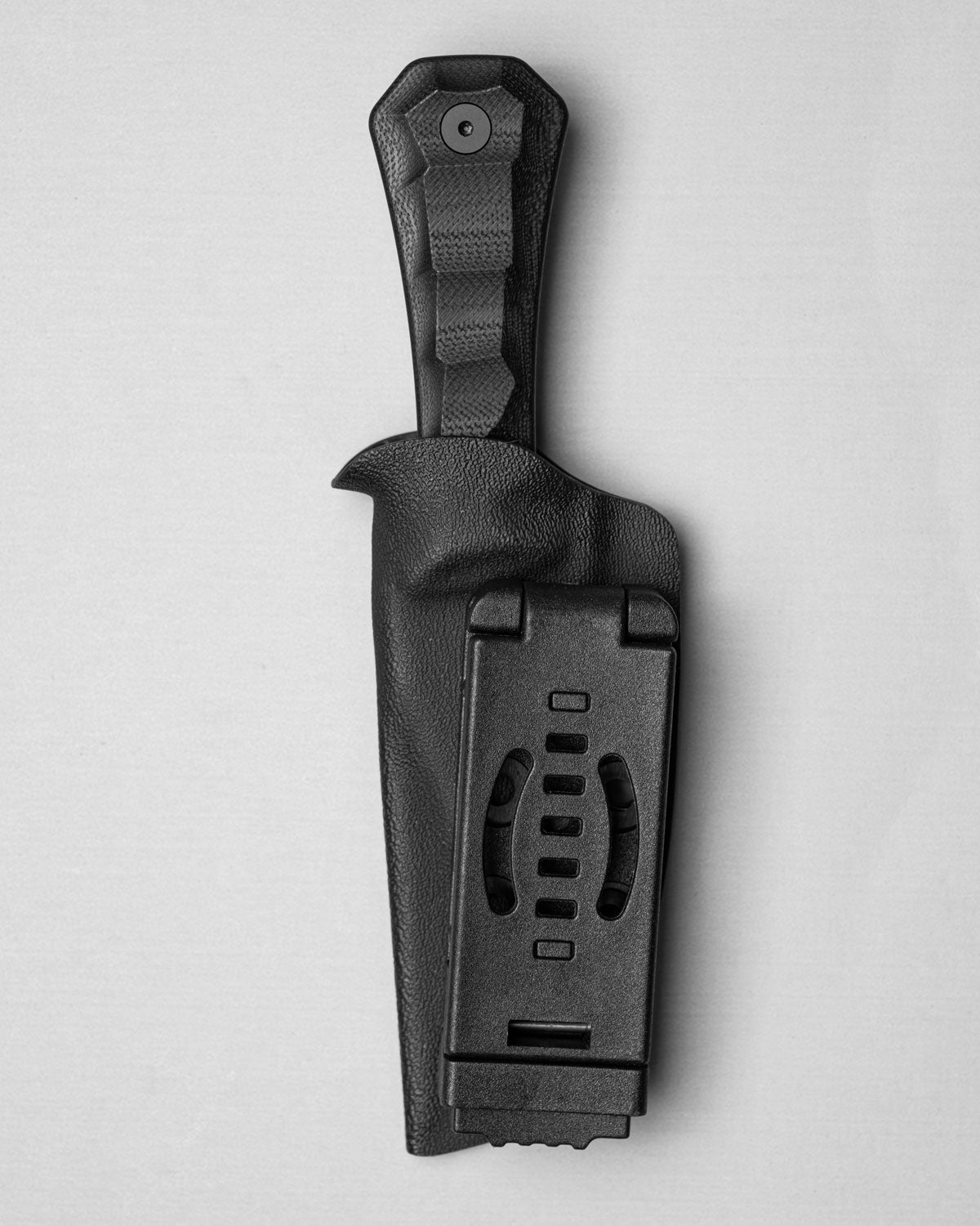 AUXMFG Pocket Bowie Deadhead - 14C28N - Black G10 - Production