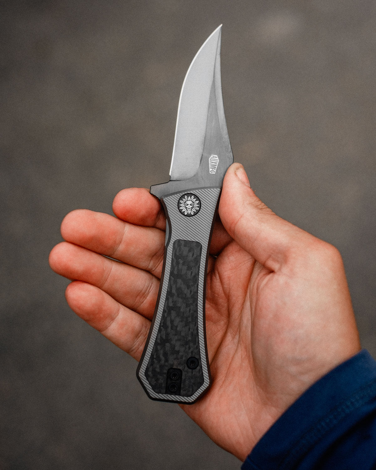 Coffin Framelock - Bowie - Carbon Fiber