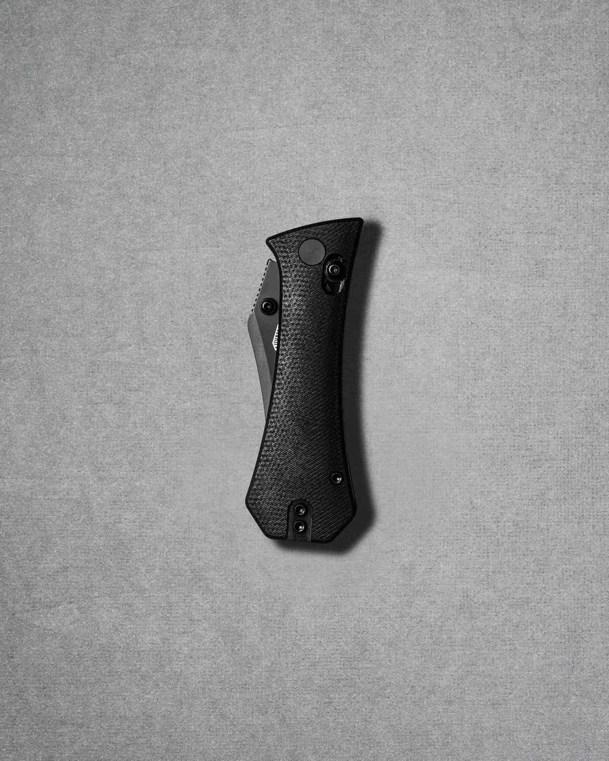 Coffin Crossbar - Bowie - Micarta - Black