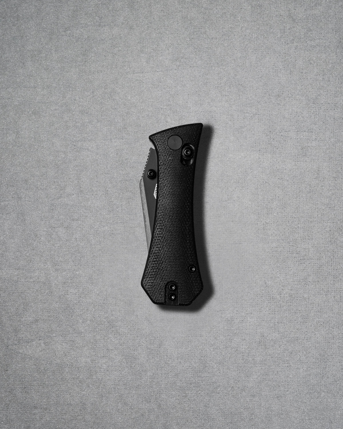 Coffin Crossbar - Tanto - Micarta - Black