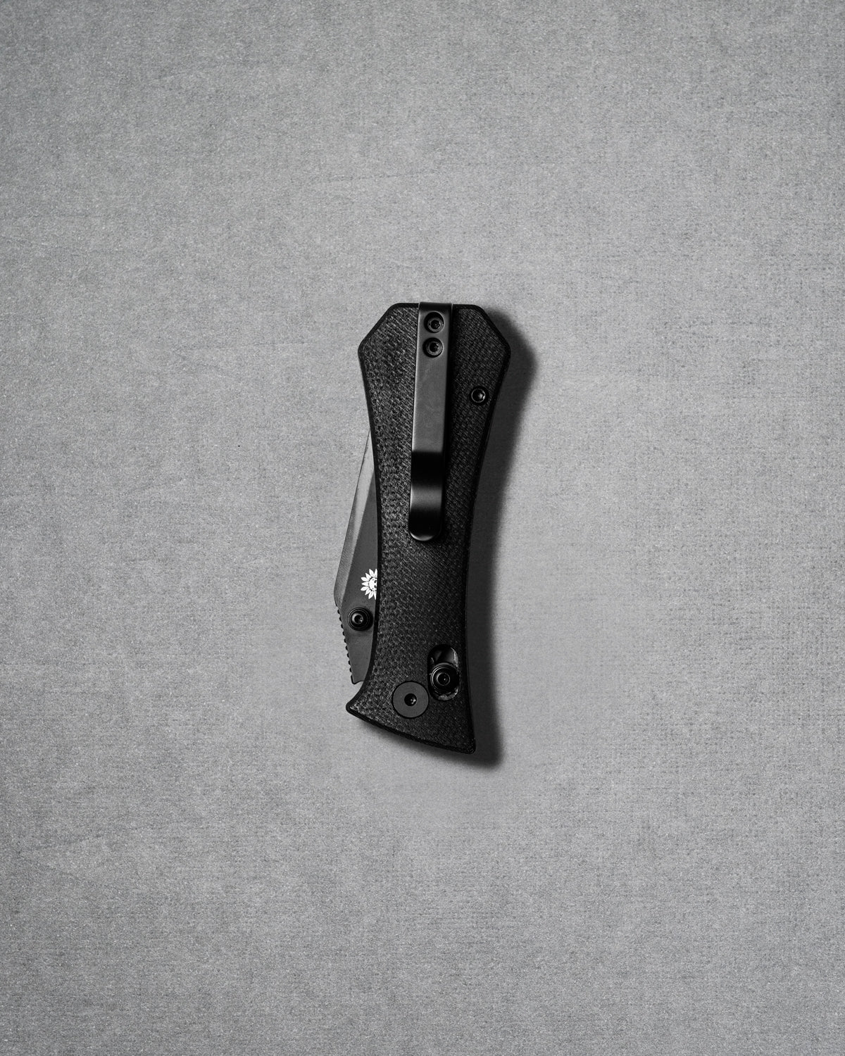 Coffin Crossbar - Tanto - Micarta - Black